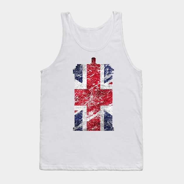 UK TARDIS Tank Top by _Eleanore_